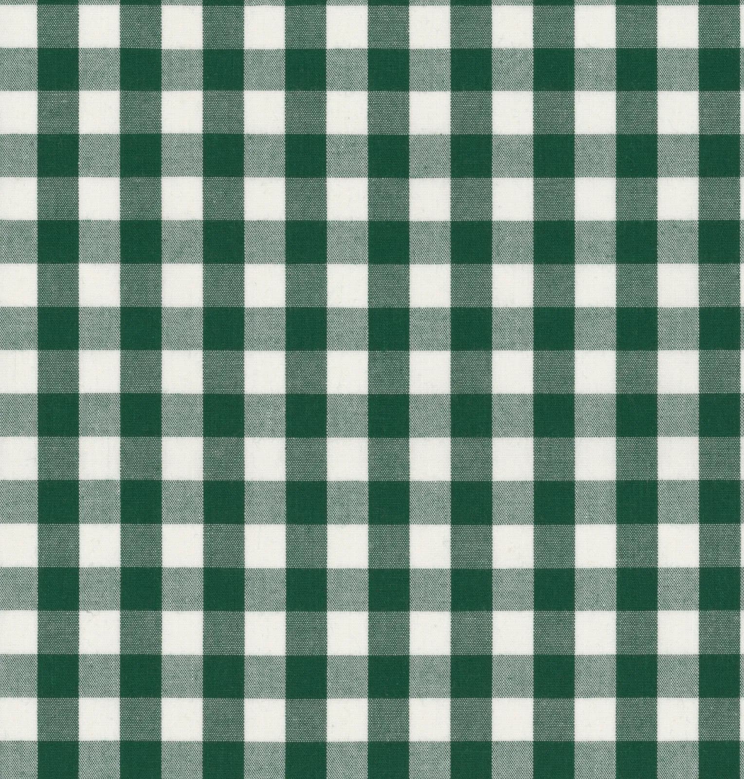 Close-up of yarn-dyed gingham check fabric